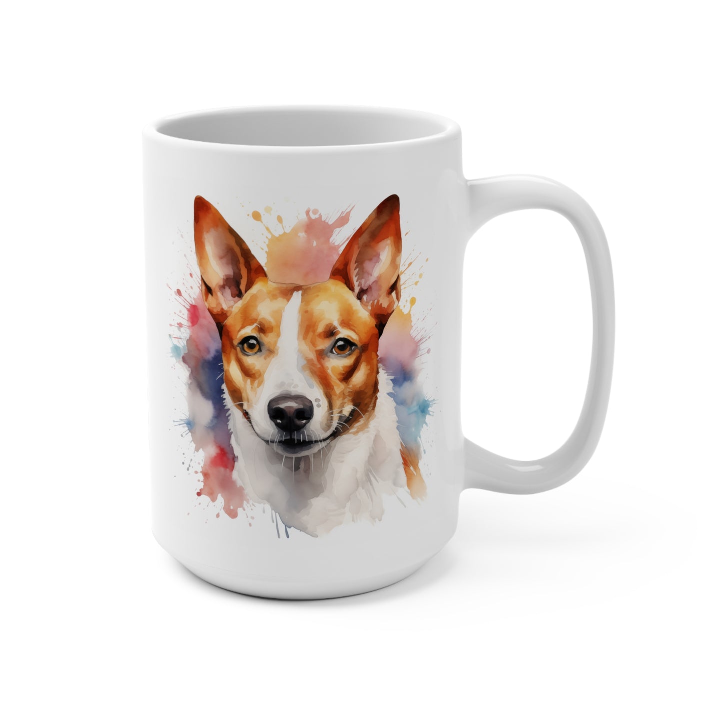 Basenji Lover Mug - Basenji Coffee Cup, Dog Owner Gift, Basenji Fan Drinkware, Cute Pet Mug, Animal Lover Gift