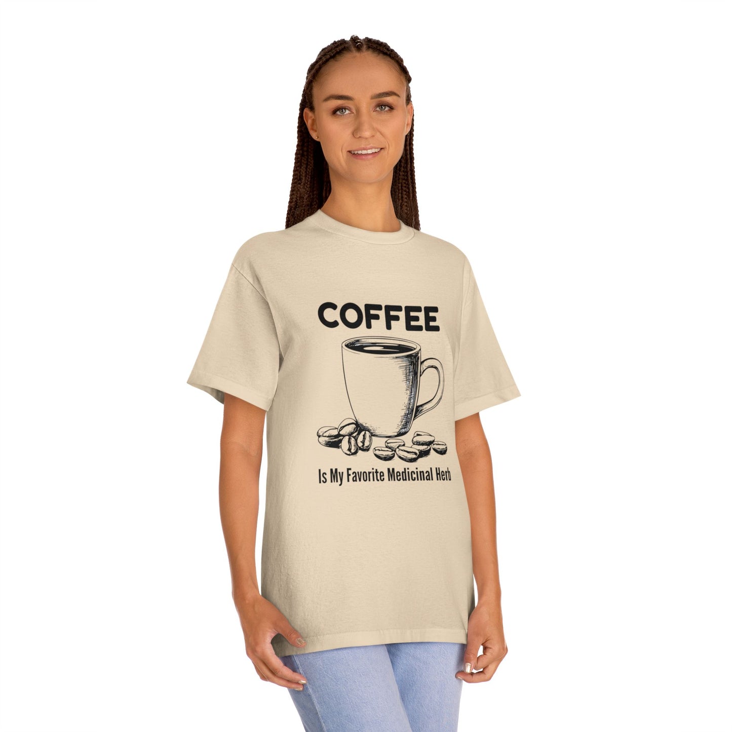 Coffee Lover Unisex Classic Tee, Funny Coffee T-Shirt, Caffeine Addict Shirt, Coffee Drinker Gift, Coffee Quote Apparel