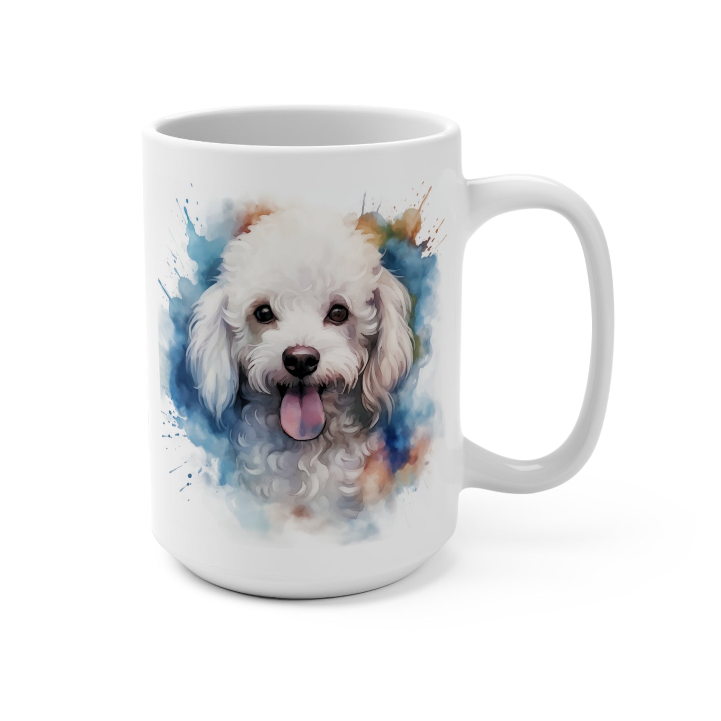 Poodle Lover Mug - Poodle Coffee Cup, Dog Owner Gift, Poodle Fan Drinkware, Cute Pet Mug, Animal Lover Gift