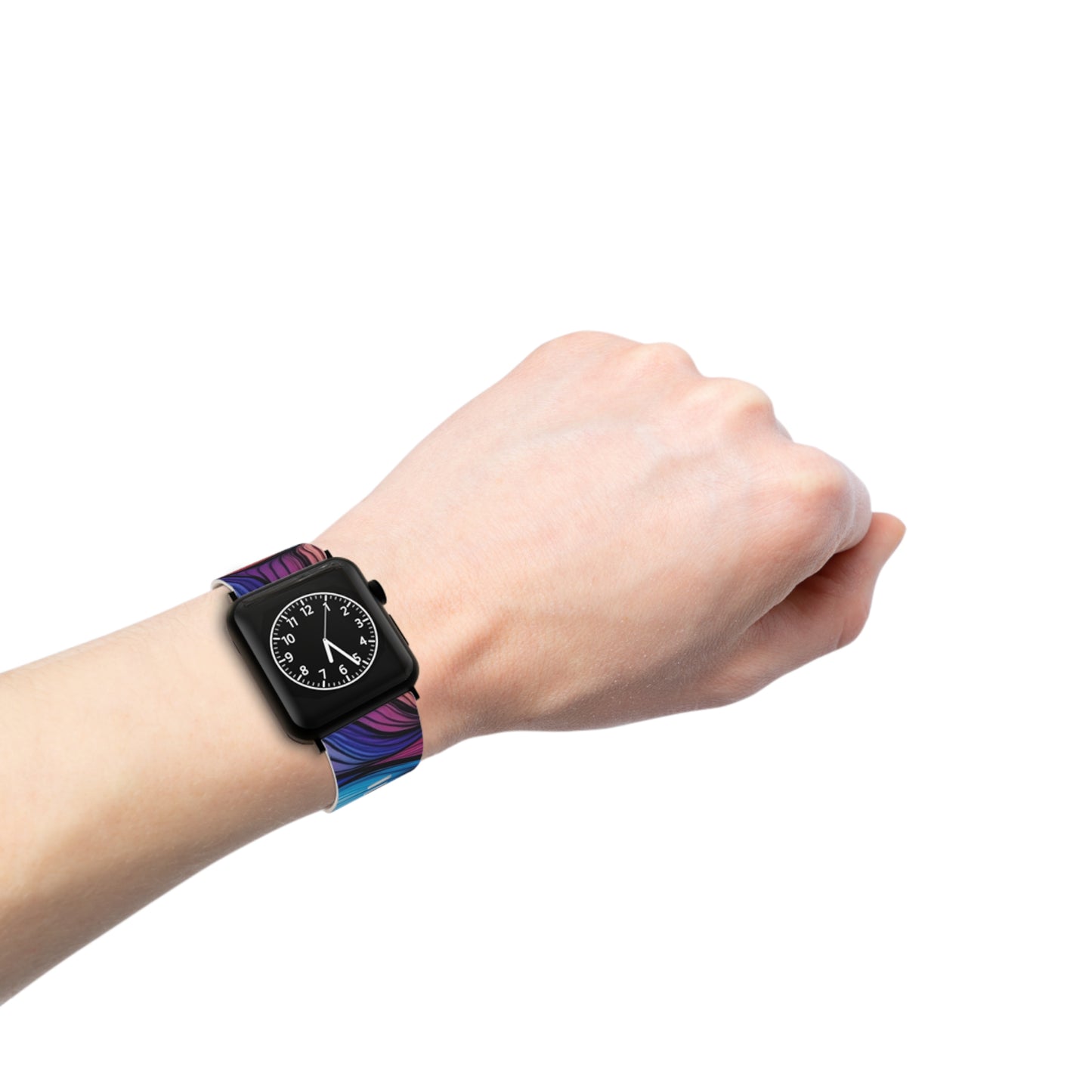 Colorful Swirls Apple Watch Band - Vibrant Watch Strap, Patterned Wristband, Stylish Accessory, Unique Band for iWatch, Fun Design Bracelet