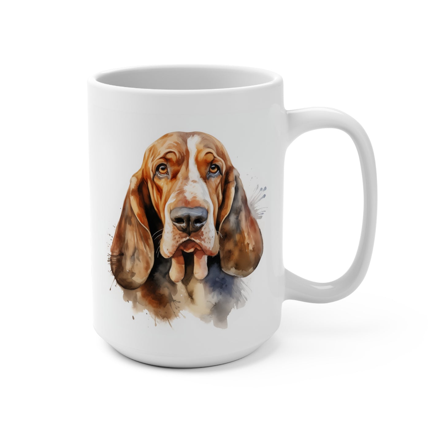 Basset Hound Lover Mug - Basset Hound Coffee Cup, Dog Owner Gift, Basset Hound Fan Drinkware, Cute Pet Mug, Animal Lover Gift