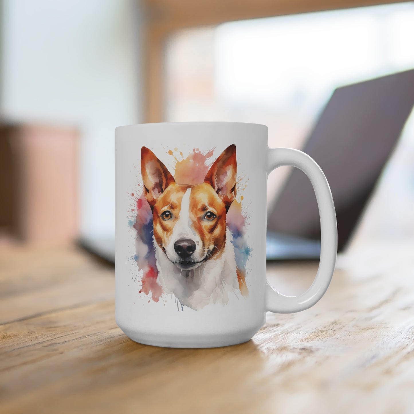 Basenji Lover Mug - Basenji Coffee Cup, Dog Owner Gift, Basenji Fan Drinkware, Cute Pet Mug, Animal Lover Gift