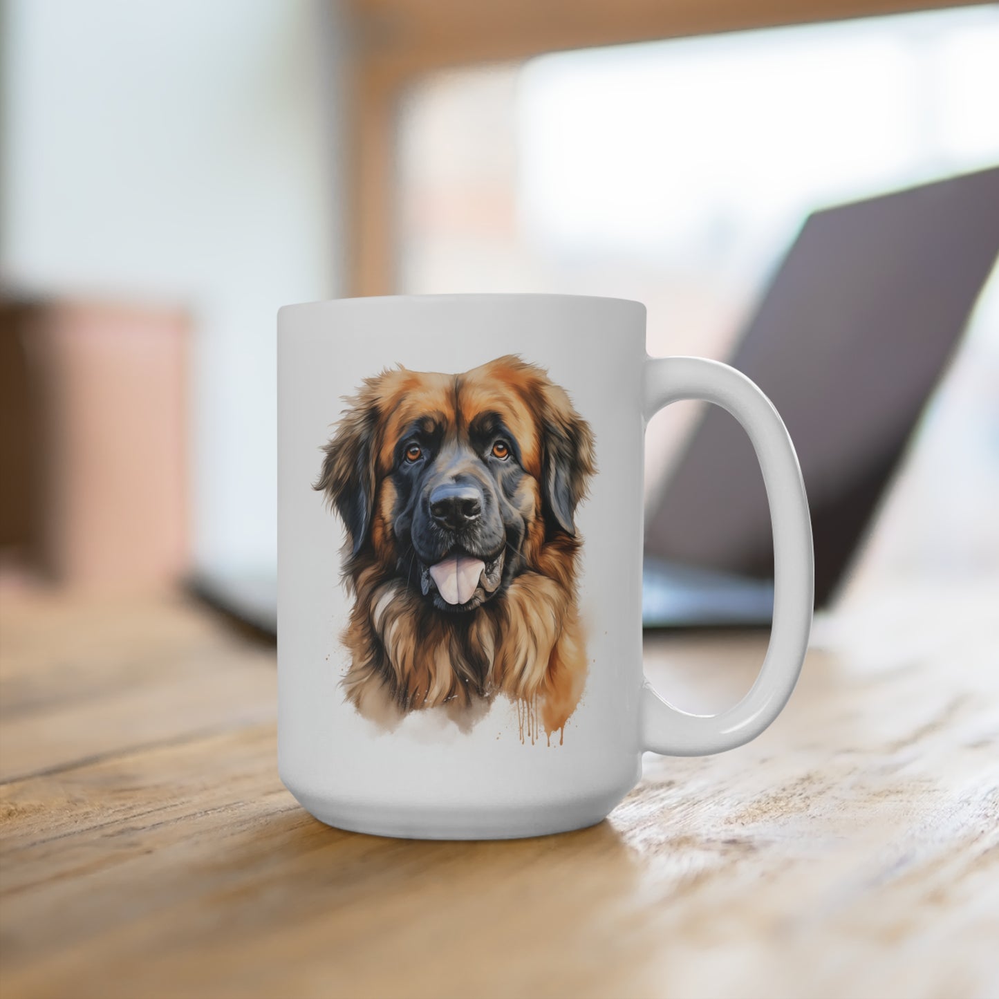 Leonberger Lover Mug - Leonberger Coffee Cup, Dog Owner Gift, Leonberger Fan Drinkware, Cute Pet Mug, Animal Lover Gift