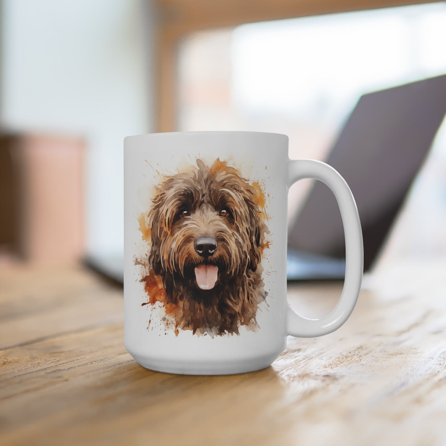 Puli Lover Mug - Puli Coffee Cup, Dog Owner Gift, Puli Fan Drinkware, Cute Pet Mug, Animal Lover Gift