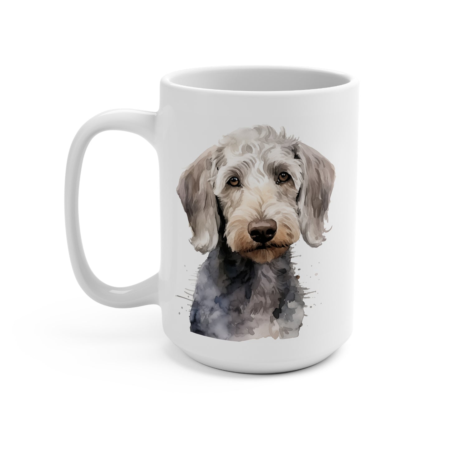 Bedlington Terrier Lover Mug - Bedlington Terrier Coffee Cup, Dog Owner Gift, Bedlington Terrier Fan Drinkware, Cute Pet Mug, Dog Lover Gift