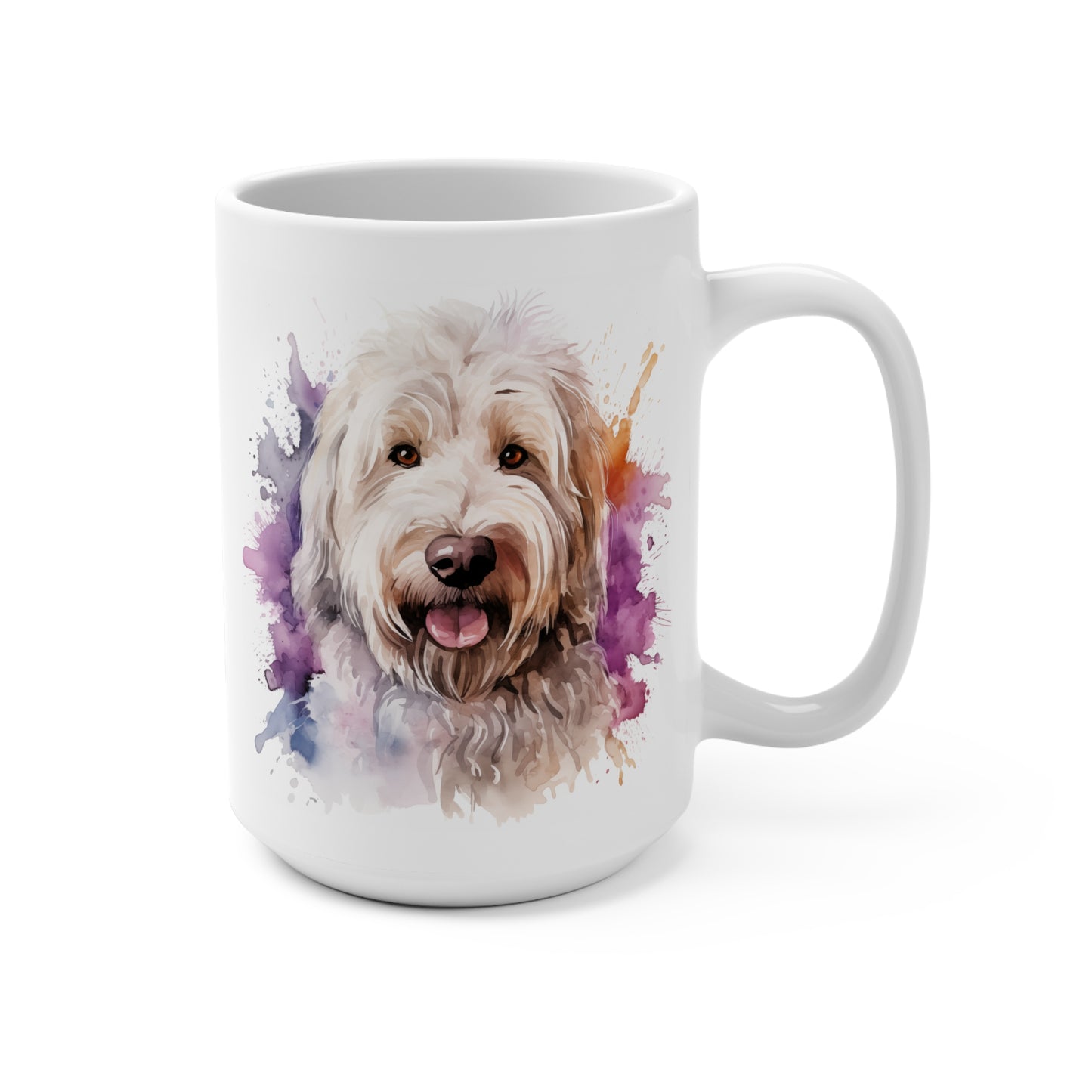 Komondor Lover Mug - Komondor Coffee Cup, Dog Owner Gift, Komondor Fan Drinkware, Cute Pet Mug, Animal Lover Gift