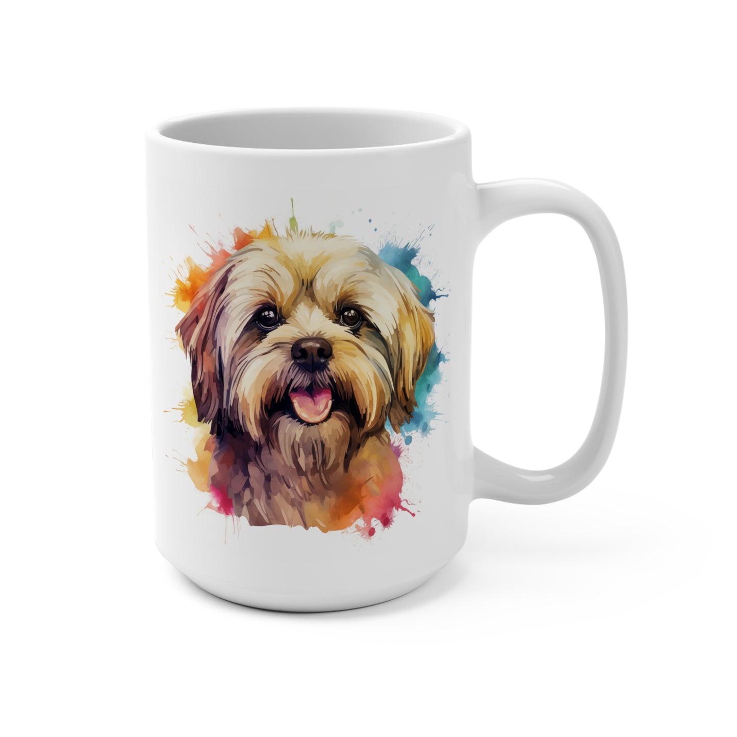 Lhasa Apso Lover Mug - Lhasa Apso Coffee Cup, Dog Owner Gift, Lhasa Apso Fan Drinkware, Cute Pet Mug, Animal Lover Gift