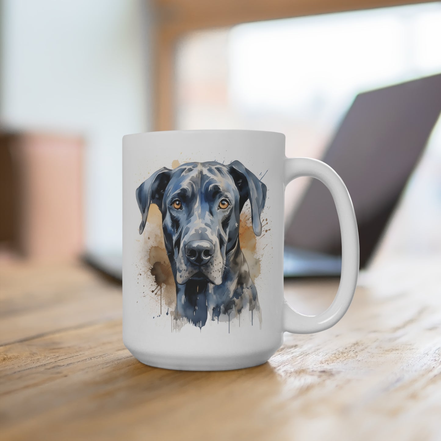 Great Dane Lover Mug - Great Dane Coffee Cup, Dog Owner Gift, Great Dane Fan Drinkware, Cute Pet Mug, Animal Lover Gift