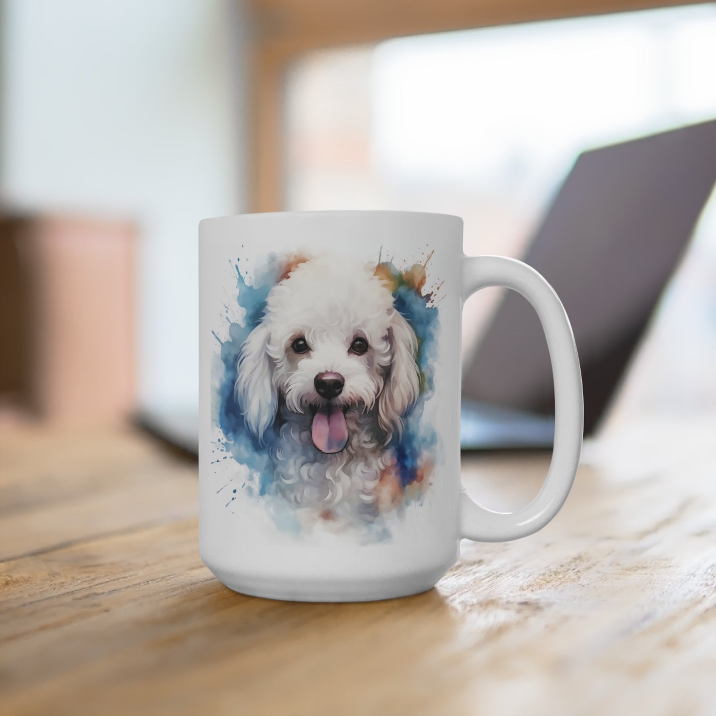 Poodle Lover Mug - Poodle Coffee Cup, Dog Owner Gift, Poodle Fan Drinkware, Cute Pet Mug, Animal Lover Gift
