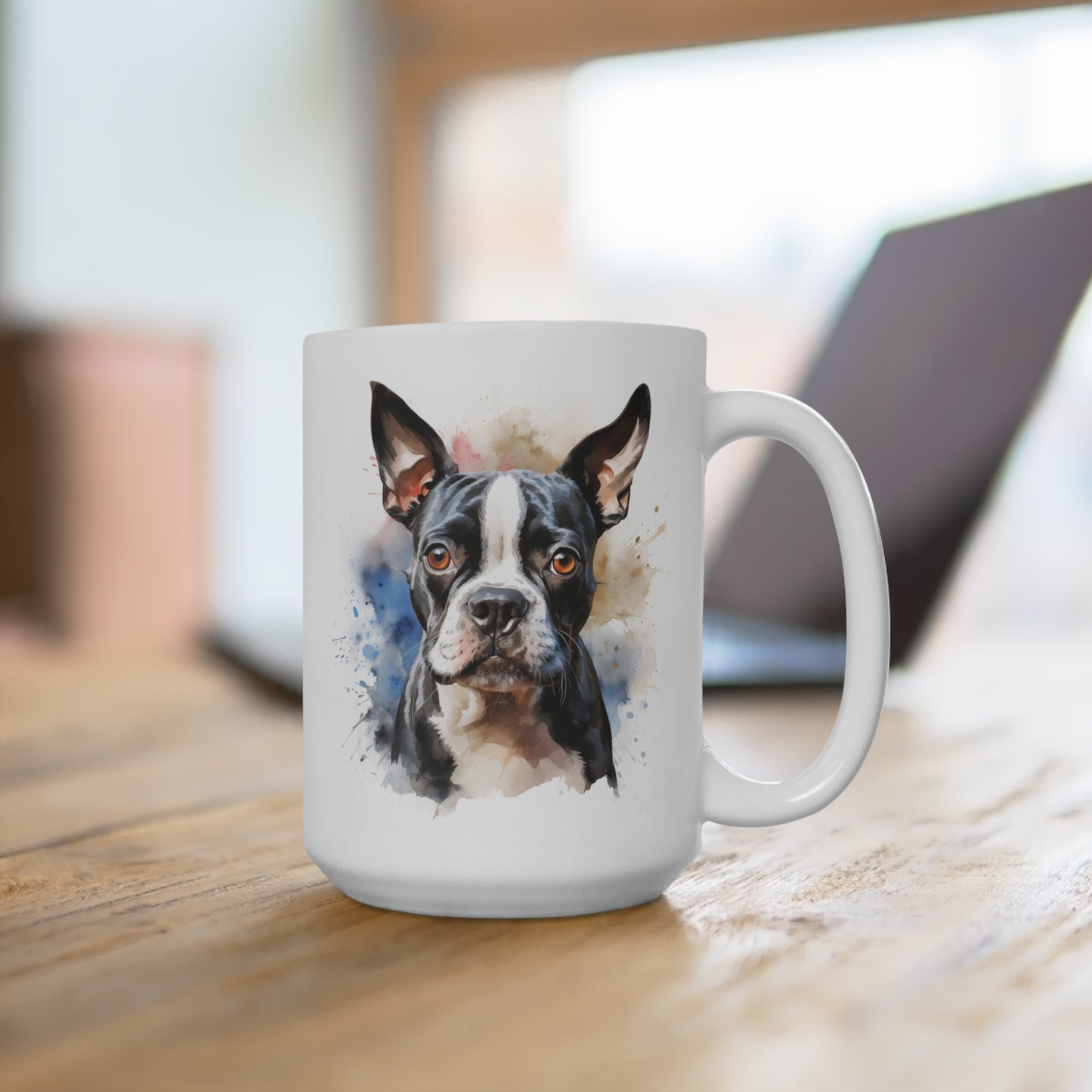 Boston Terrier Lover Mug - Boston Terrier Coffee Cup, Dog Owner Gift, Boston Terrier Fan Drinkware, Cute Pet Mug, Animal Lover Gift
