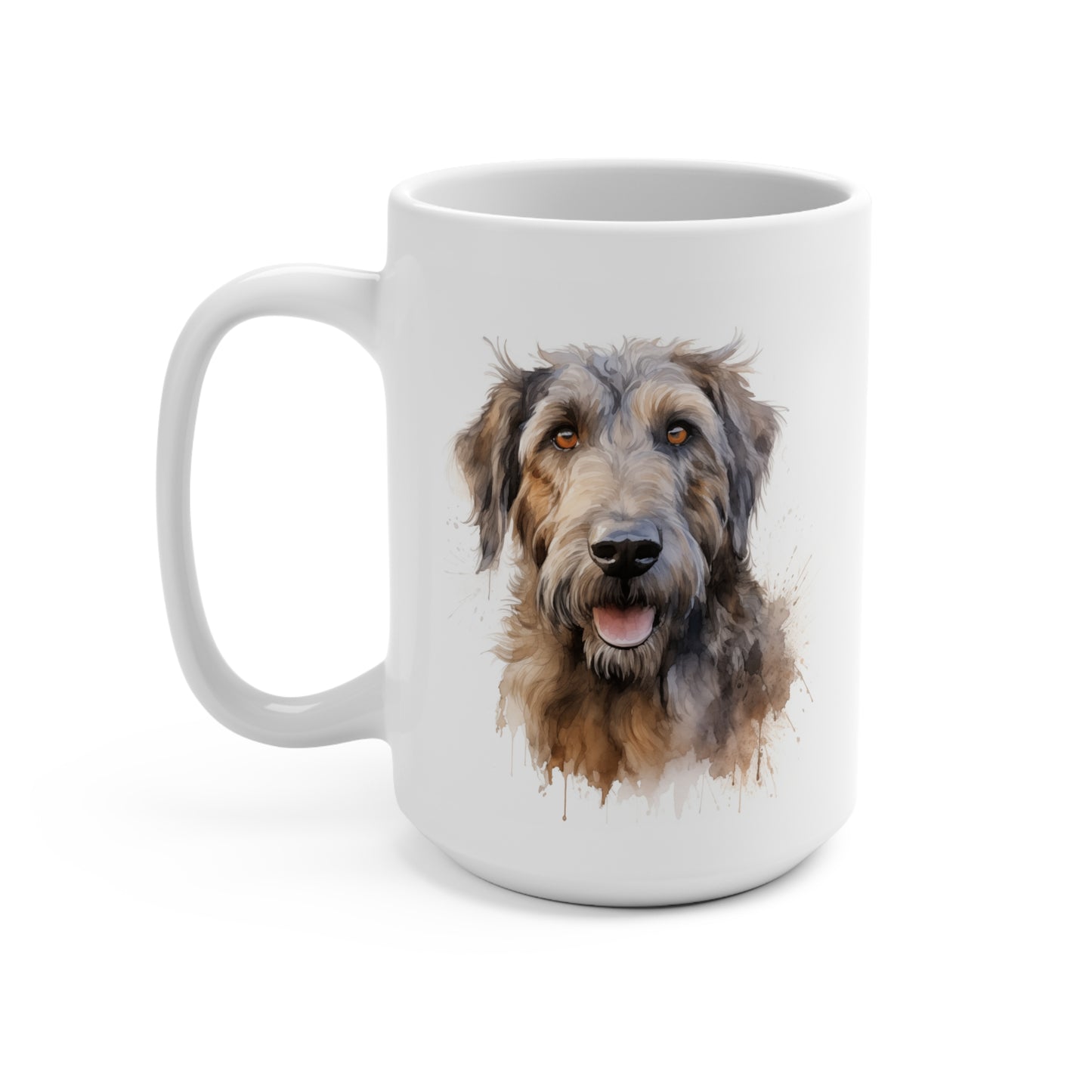 Irish Wolfhound Lover Mug - Irish Wolfhound Coffee Cup, Dog Owner Gift, Irish Wolfhound Fan Drinkware, Cute Pet Mug, Animal Lover Gift