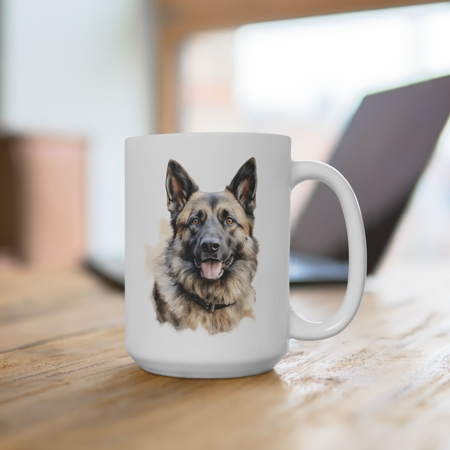 Norwegian Elkhound Lover Mug - Norwegian Elkhound Coffee Cup, Dog Owner Gift, Norwegian Elkhound Drinkware, Cute Pet Mug, Animal Lover Gift