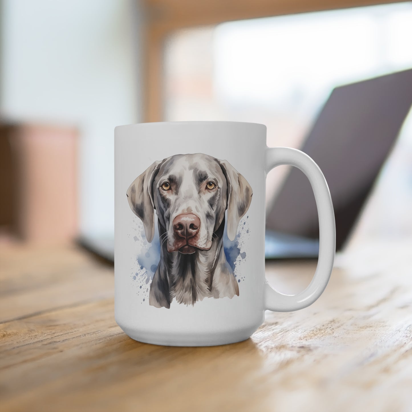 Weimaraner Lover Mug, Dog Owner Gift, Animal Coffee Cup, Pet Parent Present, Cute Puppy Tea Mug, Gift for Dog Lovers