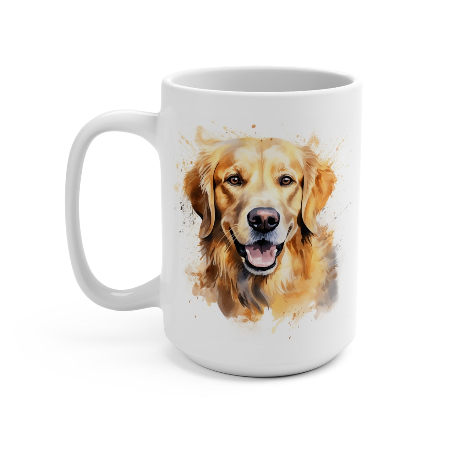 Golden Retriever Lover Mug - Golden Retriever Coffee Cup, Dog Owner Gift, Golden Retriever Fan Drinkware, Cute Pet Mug, Animal Lover Gift