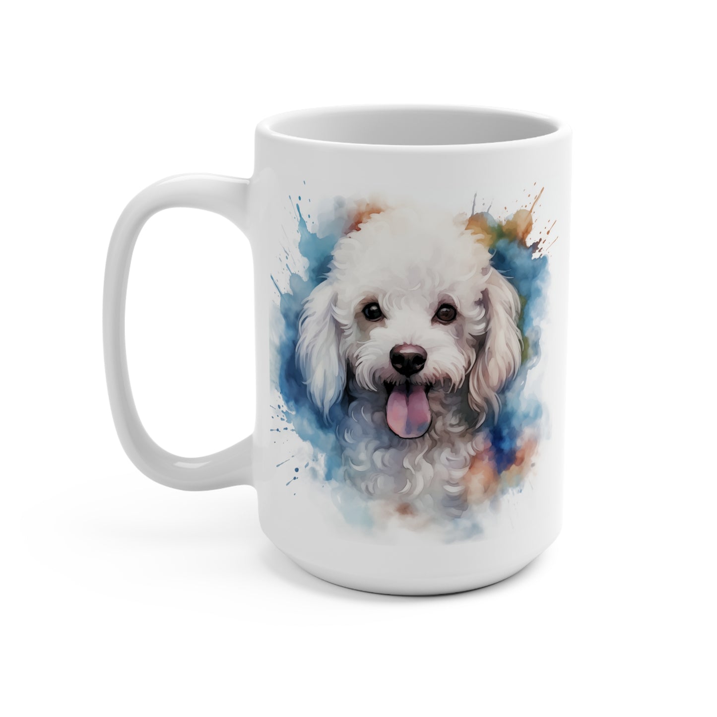 Poodle Lover Mug - Poodle Coffee Cup, Dog Owner Gift, Poodle Fan Drinkware, Cute Pet Mug, Animal Lover Gift