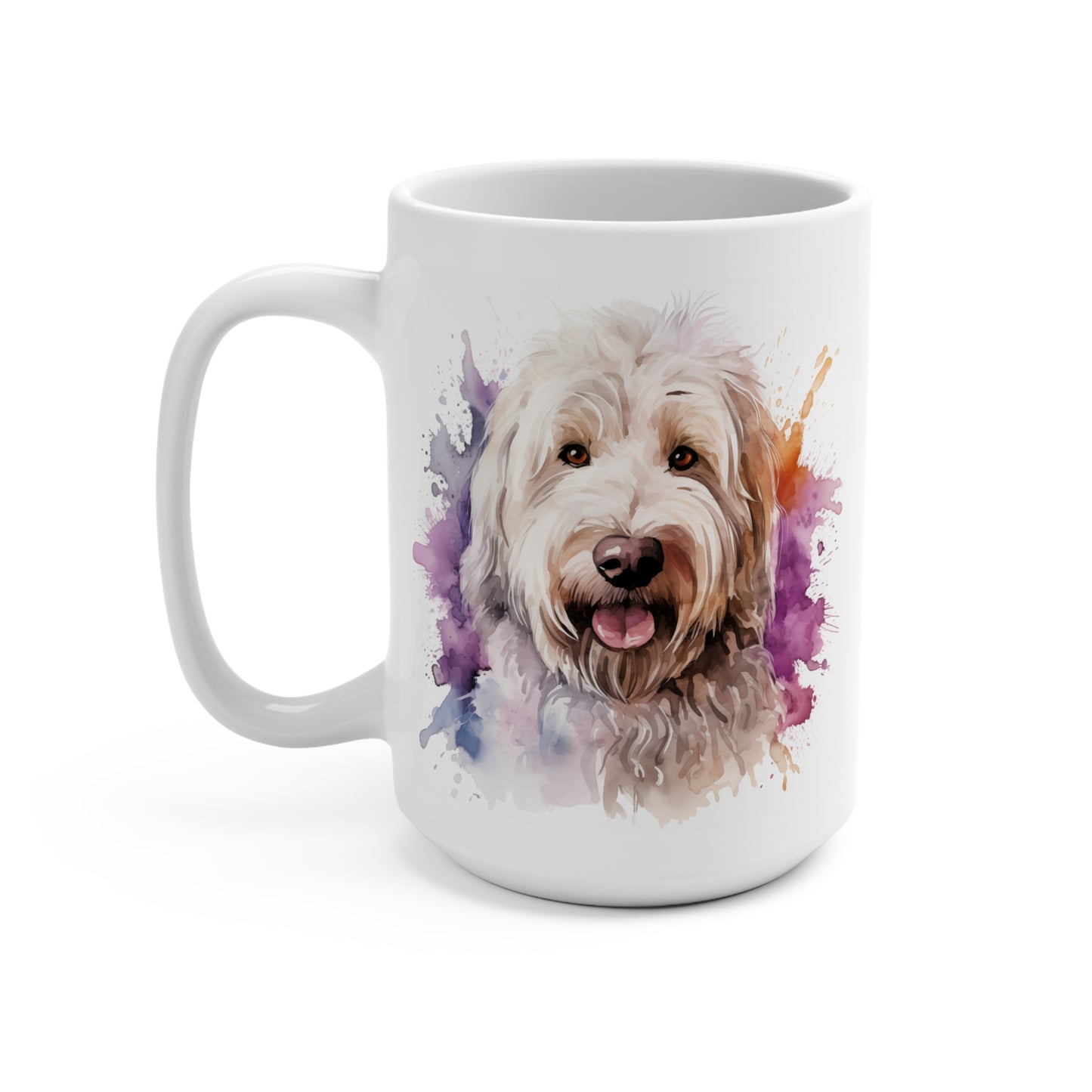 Komondor Lover Mug - Komondor Coffee Cup, Dog Owner Gift, Komondor Fan Drinkware, Cute Pet Mug, Animal Lover Gift