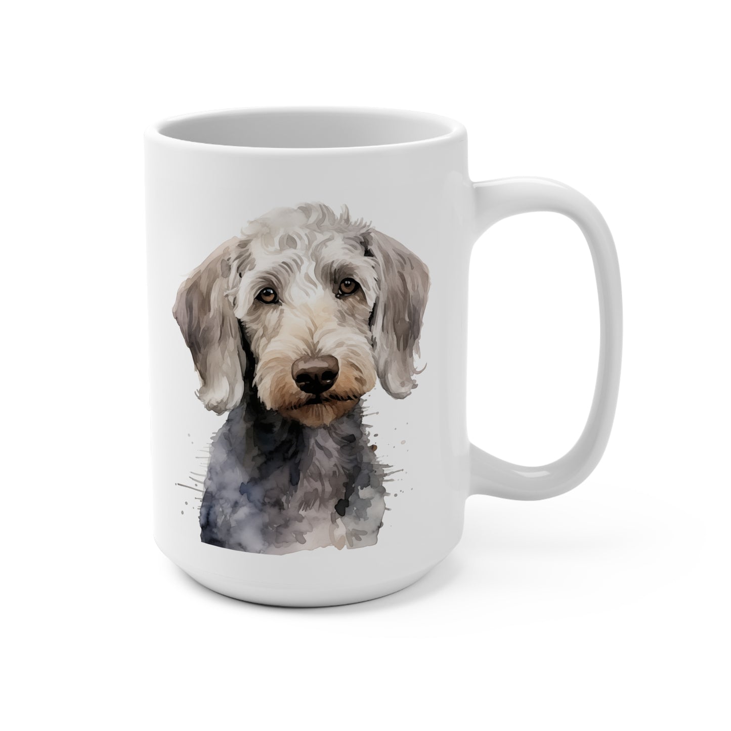Bedlington Terrier Lover Mug - Bedlington Terrier Coffee Cup, Dog Owner Gift, Bedlington Terrier Fan Drinkware, Cute Pet Mug, Dog Lover Gift