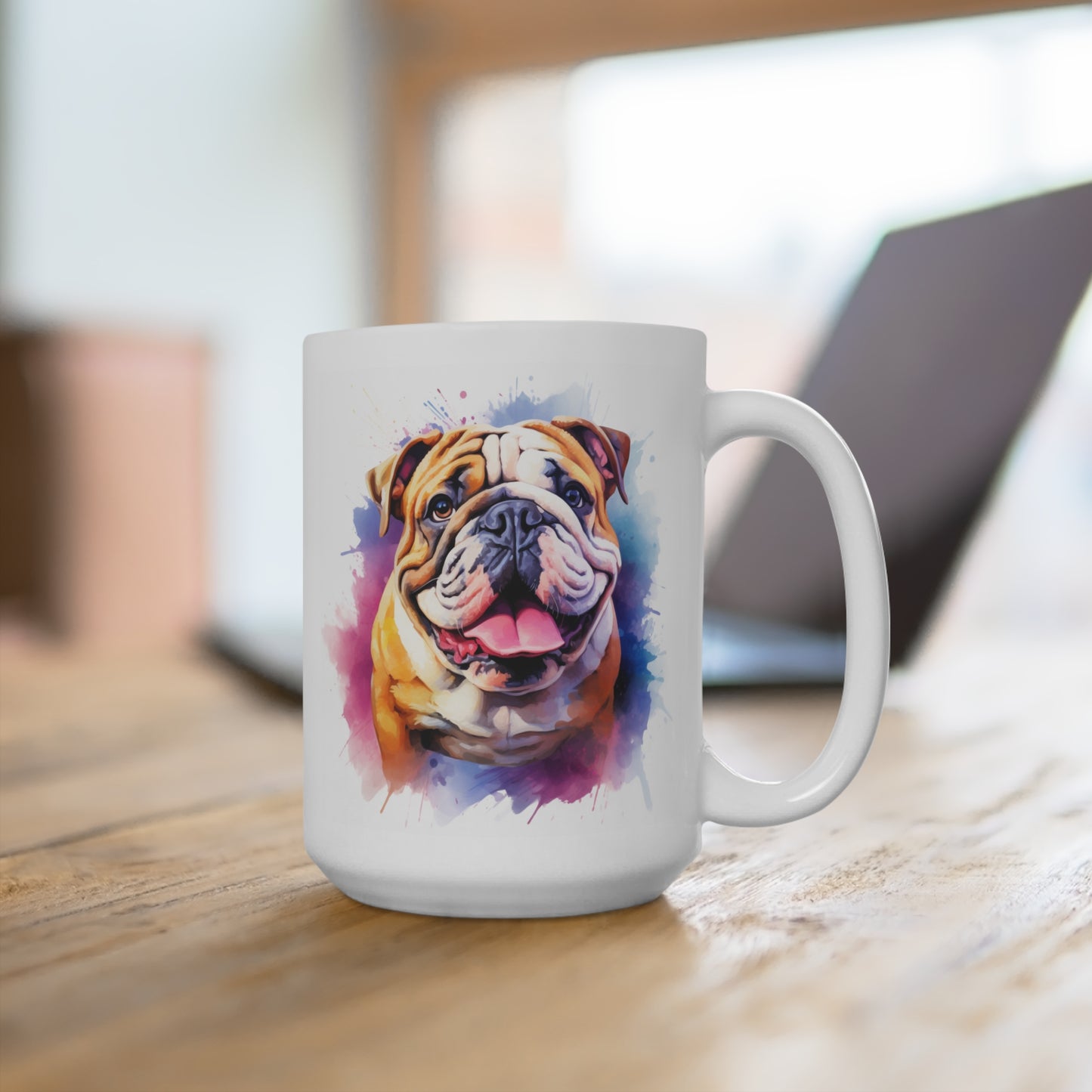 English Bulldog Lover Mug - English Bulldog Coffee Cup, Dog Owner Gift, English Bulldog Fan Drinkware, Cute Pet Mug, Animal Lover Gift