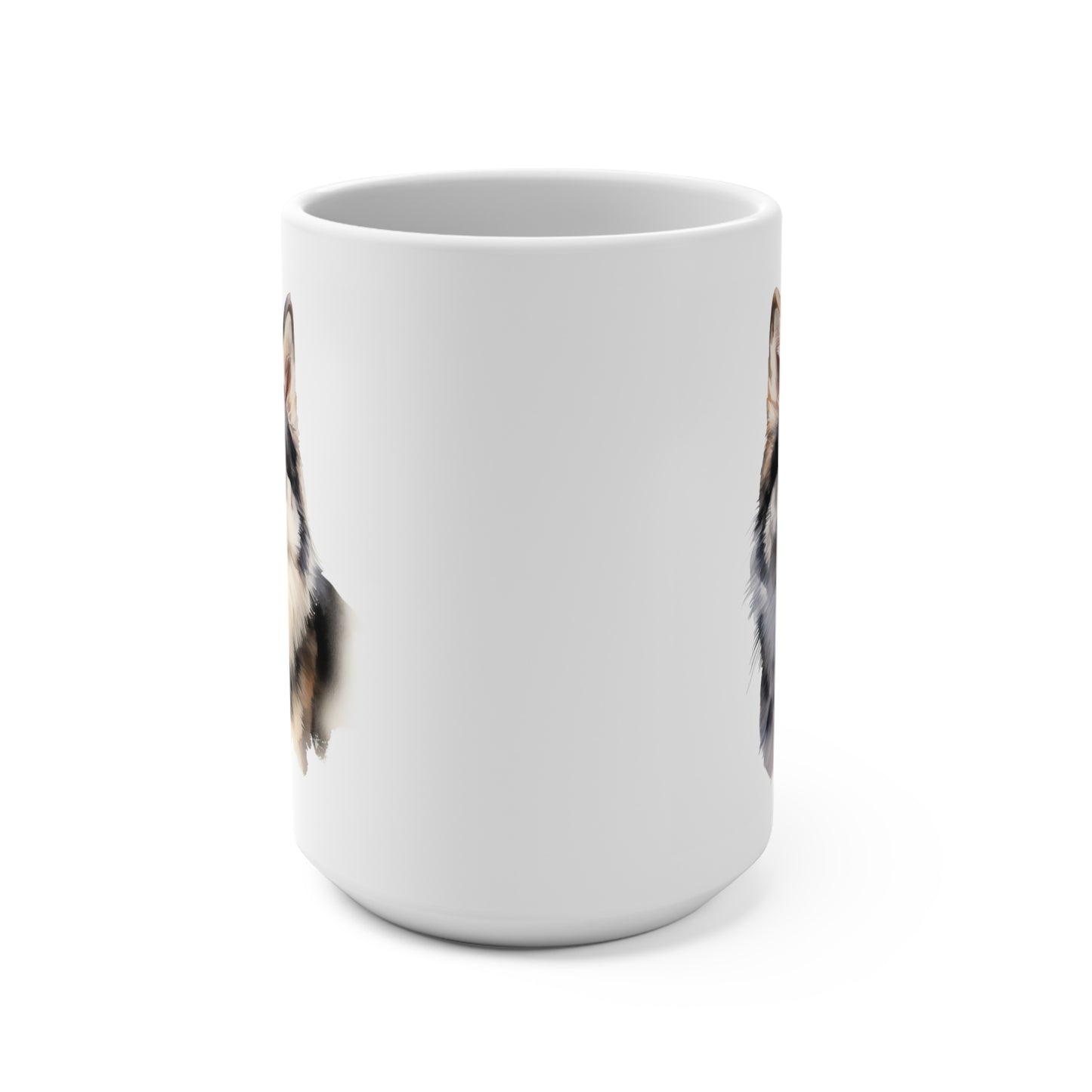 Alaskan Malamute Lover Mug, Dog Lover Coffee Cup, Cute Pet Owner Gift, Animal Print Tea Mug, Unique Canine Gift, Husky Puppy Ceramic Mug,