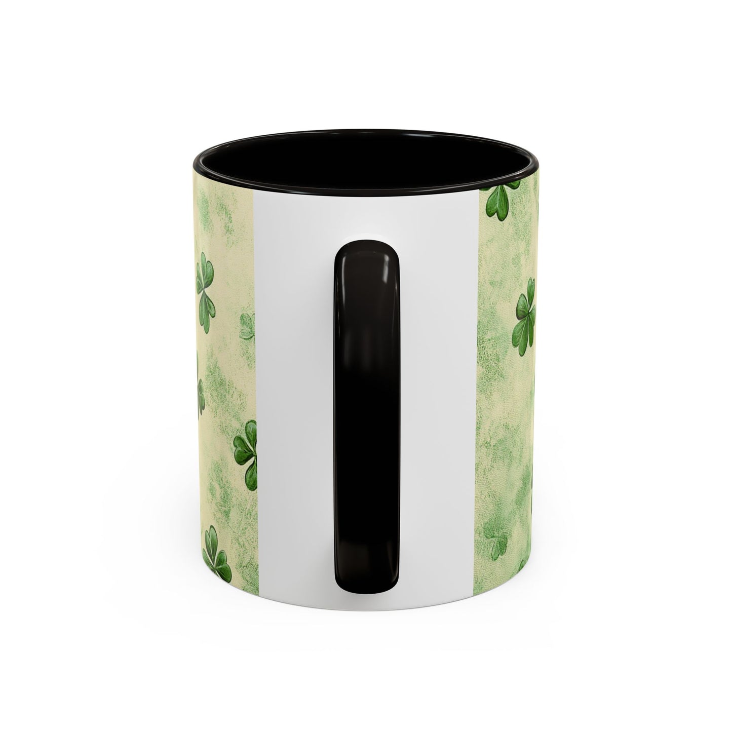 Shamrock Pattern Colorful Mugs | 11oz - 15oz Ceramic Coffee Cups for St. Patrick's Day - Everyday Use