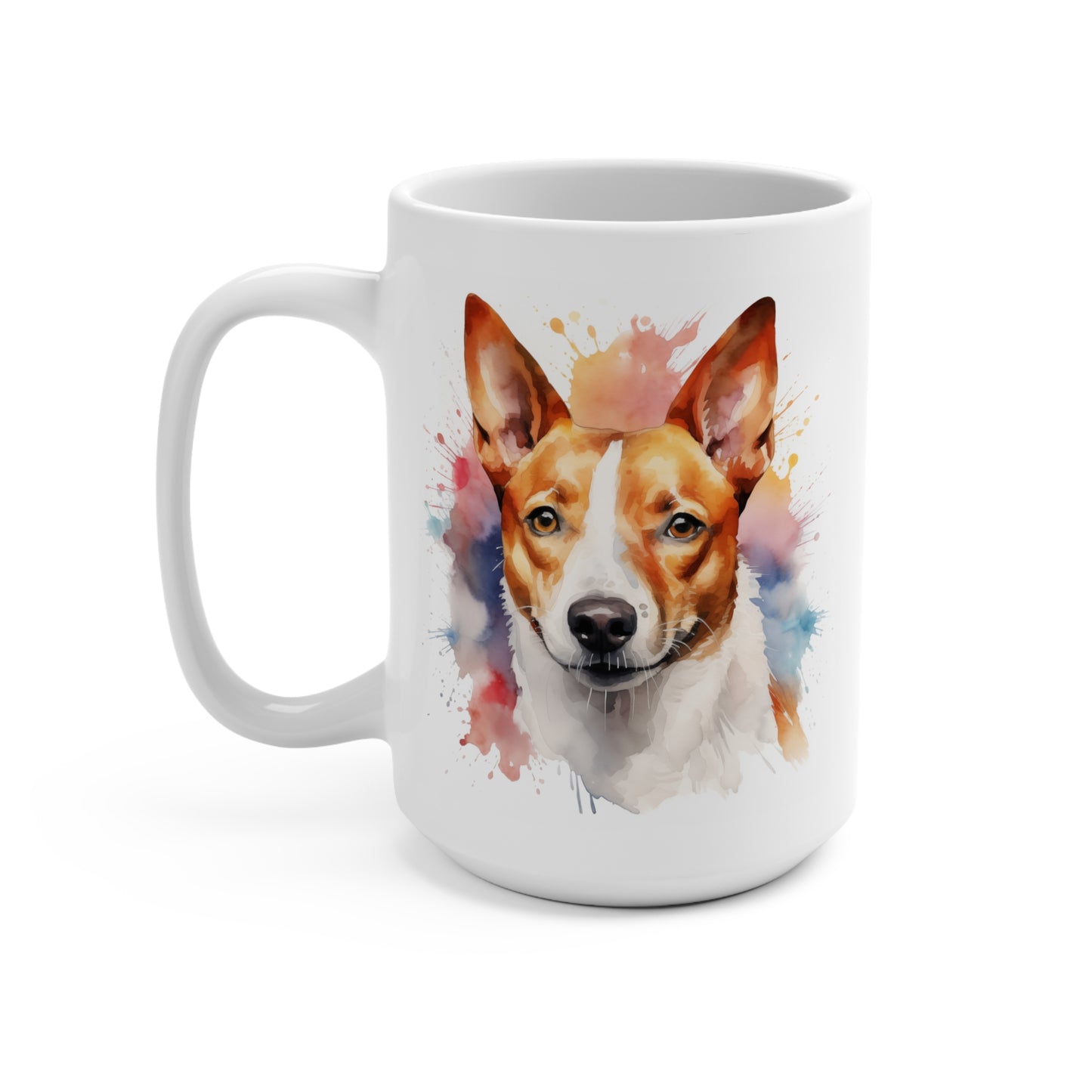 Basenji Lover Mug - Basenji Coffee Cup, Dog Owner Gift, Basenji Fan Drinkware, Cute Pet Mug, Animal Lover Gift