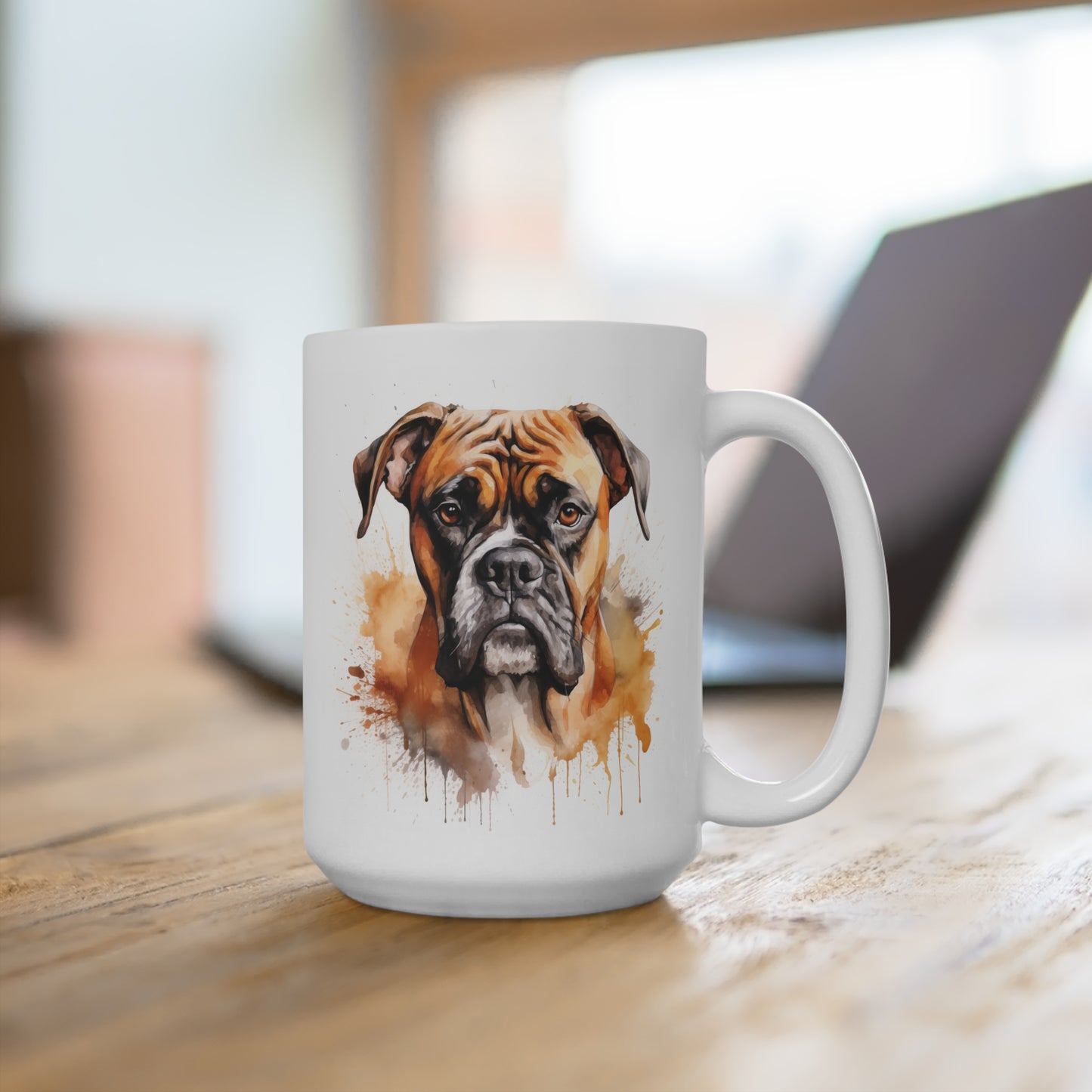 Boxer Dog Lover Mug - Boxer Dog Coffee Cup, Dog Owner Gift, Boxer Dog Fan Drinkware, Cute Pet Mug, Animal Lover Gift