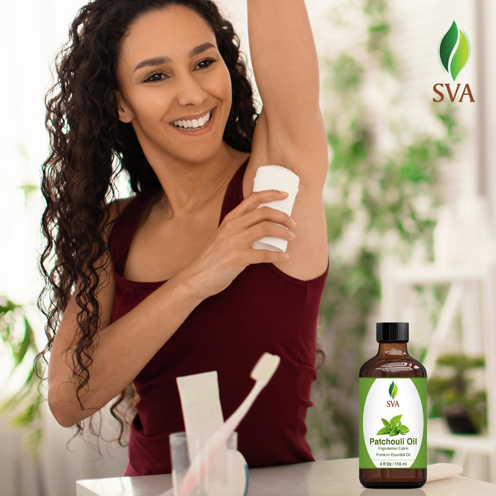 SVA Eucalyptus Essential Oil Organic – 4 Fl Oz – 100% Natural Organic Eucalyptus Oil - for Diffuser, Hair, Face, Skin Care, Aromatherapy, Scalp and Body Massage, Soap and Candle Making - with Dropper