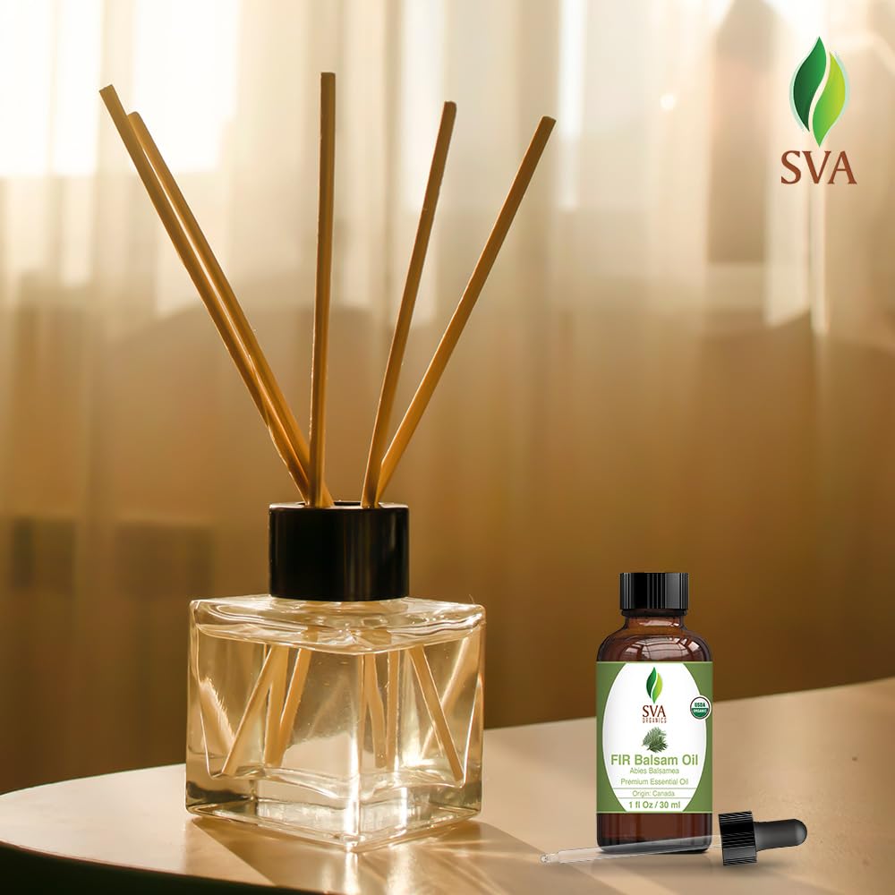 SVA Eucalyptus Essential Oil Organic – 4 Fl Oz – 100% Natural Organic Eucalyptus Oil - for Diffuser, Hair, Face, Skin Care, Aromatherapy, Scalp and Body Massage, Soap and Candle Making - with Dropper