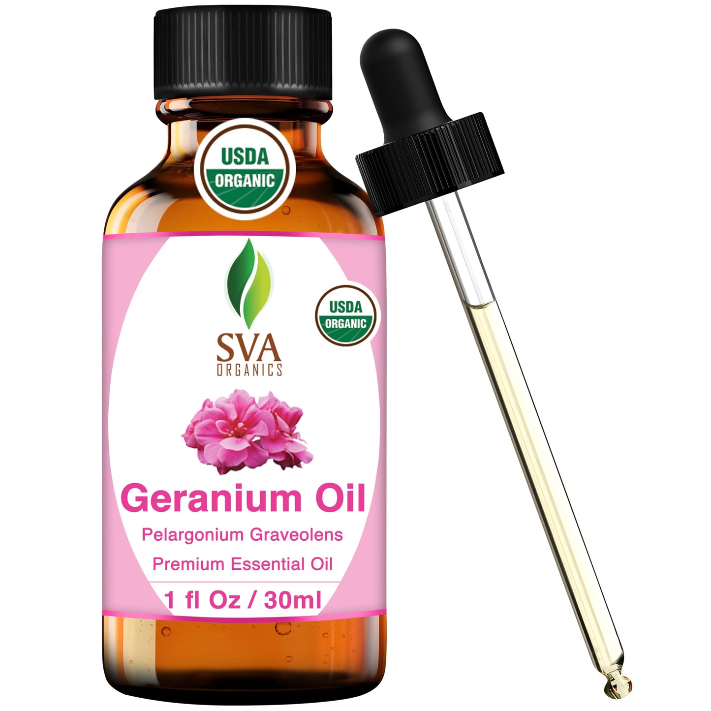 SVA Eucalyptus Essential Oil Organic – 4 Fl Oz – 100% Natural Organic Eucalyptus Oil - for Diffuser, Hair, Face, Skin Care, Aromatherapy, Scalp and Body Massage, Soap and Candle Making - with Dropper