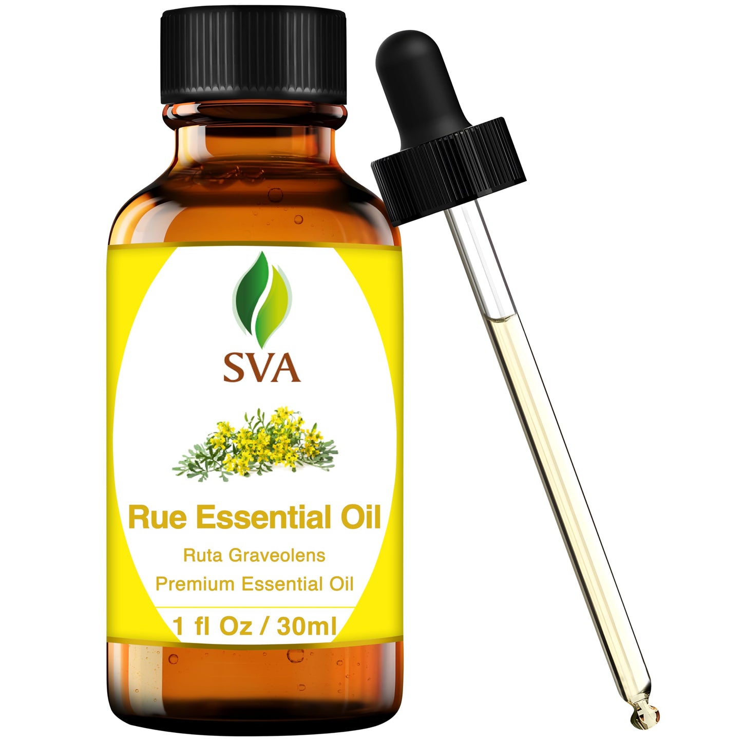 SVA Eucalyptus Essential Oil Organic – 4 Fl Oz – 100% Natural Organic Eucalyptus Oil - for Diffuser, Hair, Face, Skin Care, Aromatherapy, Scalp and Body Massage, Soap and Candle Making - with Dropper