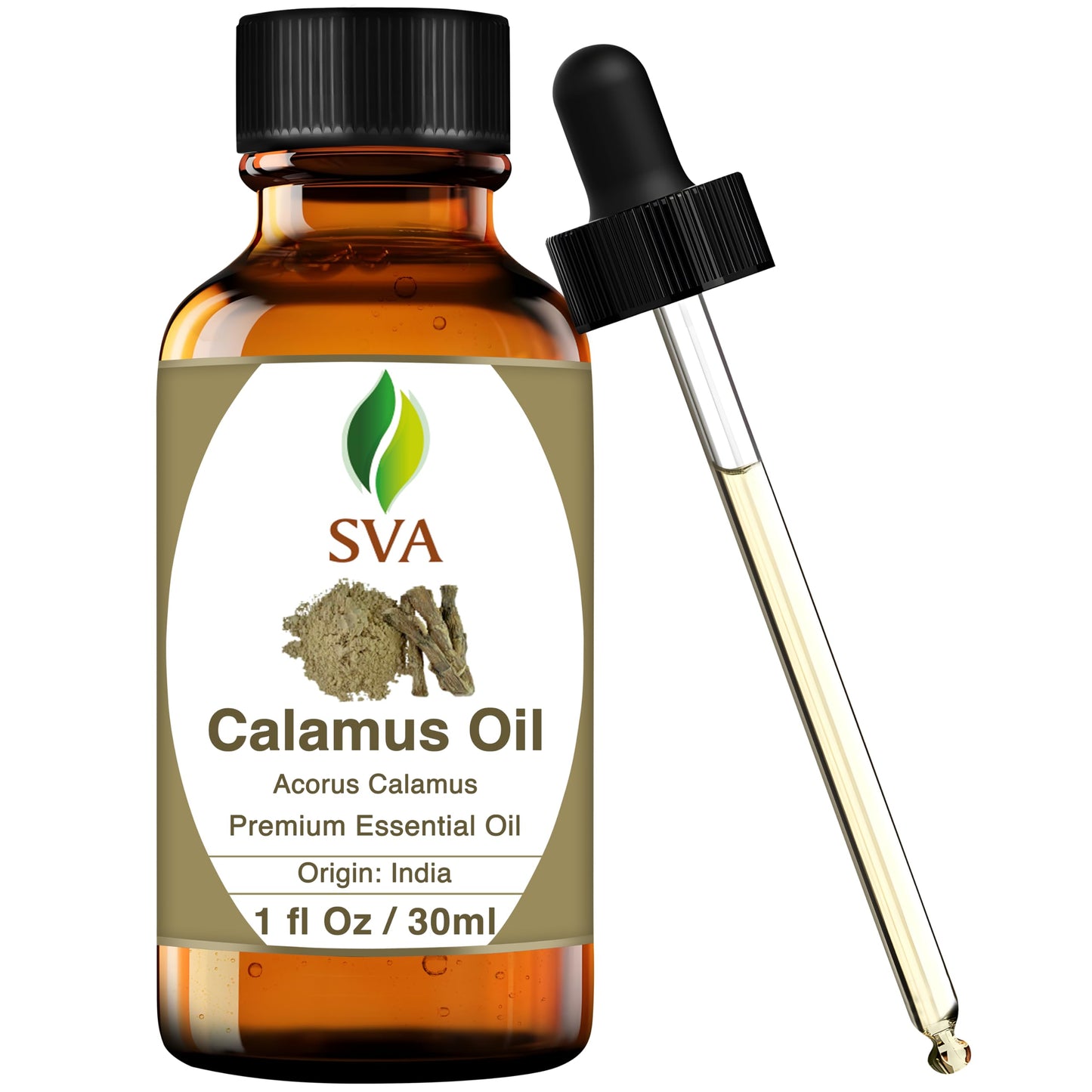 SVA Eucalyptus Essential Oil Organic – 4 Fl Oz – 100% Natural Organic Eucalyptus Oil - for Diffuser, Hair, Face, Skin Care, Aromatherapy, Scalp and Body Massage, Soap and Candle Making - with Dropper