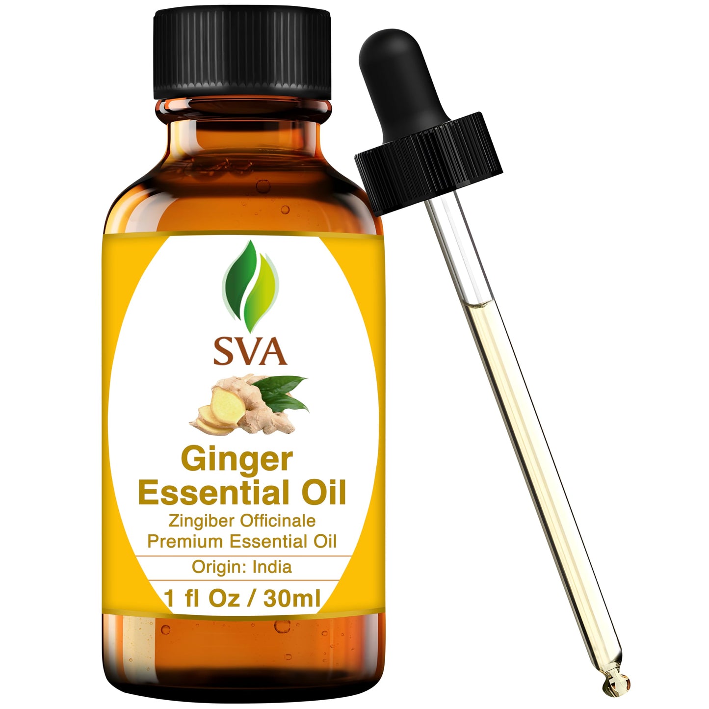 SVA Eucalyptus Essential Oil Organic – 4 Fl Oz – 100% Natural Organic Eucalyptus Oil - for Diffuser, Hair, Face, Skin Care, Aromatherapy, Scalp and Body Massage, Soap and Candle Making - with Dropper