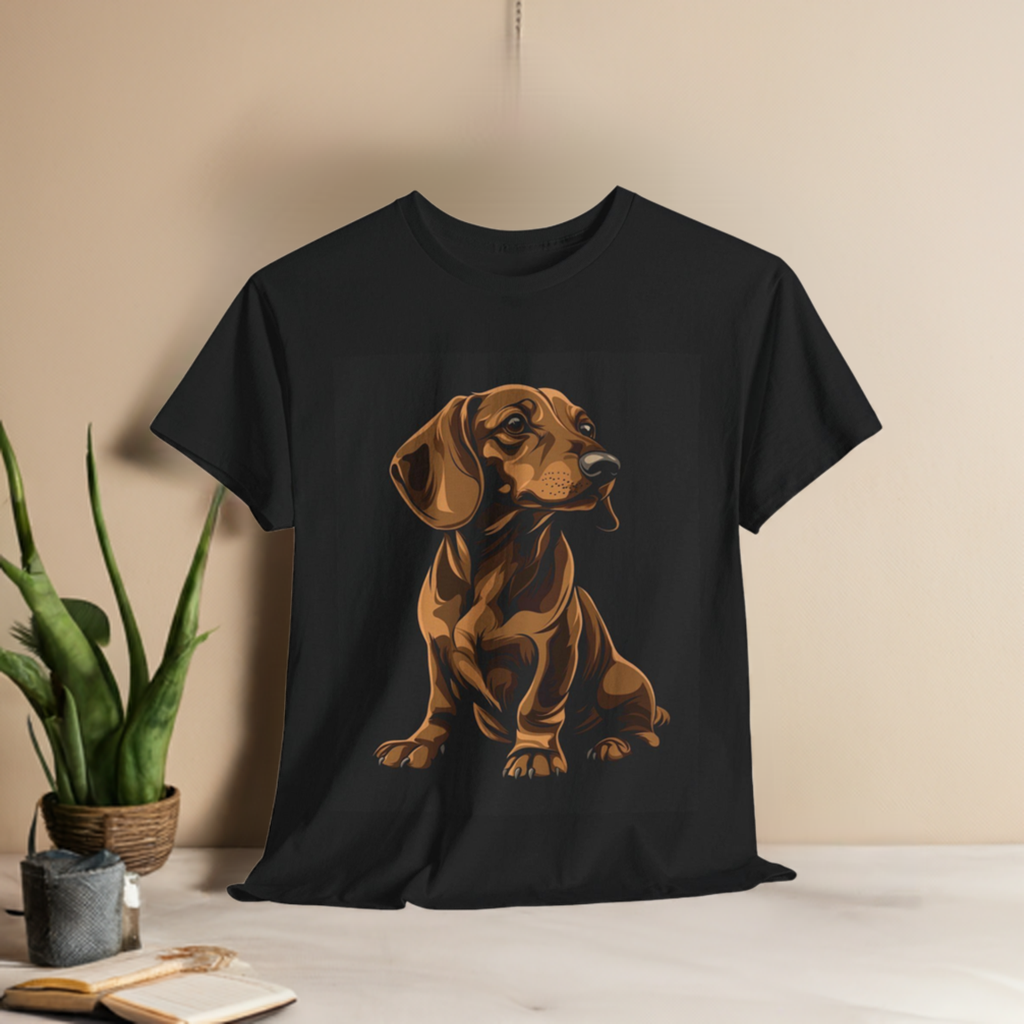 Dachshund Lover Unisex Heavy Cotton Tee