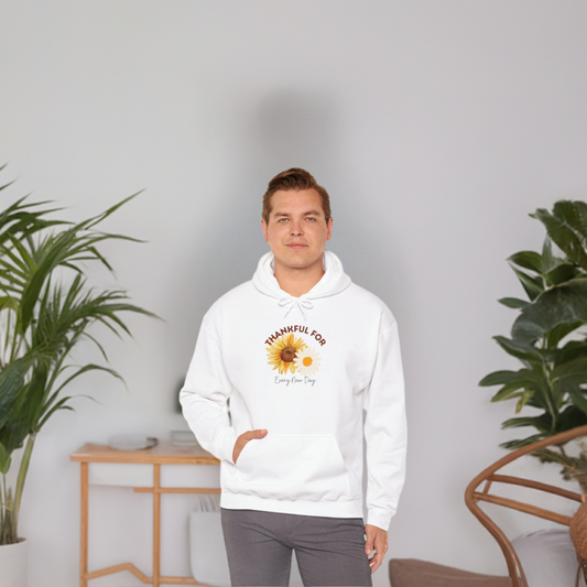 Thankful for Every New Day Unisex Heavy Blend™ Hooded Sweatshirt