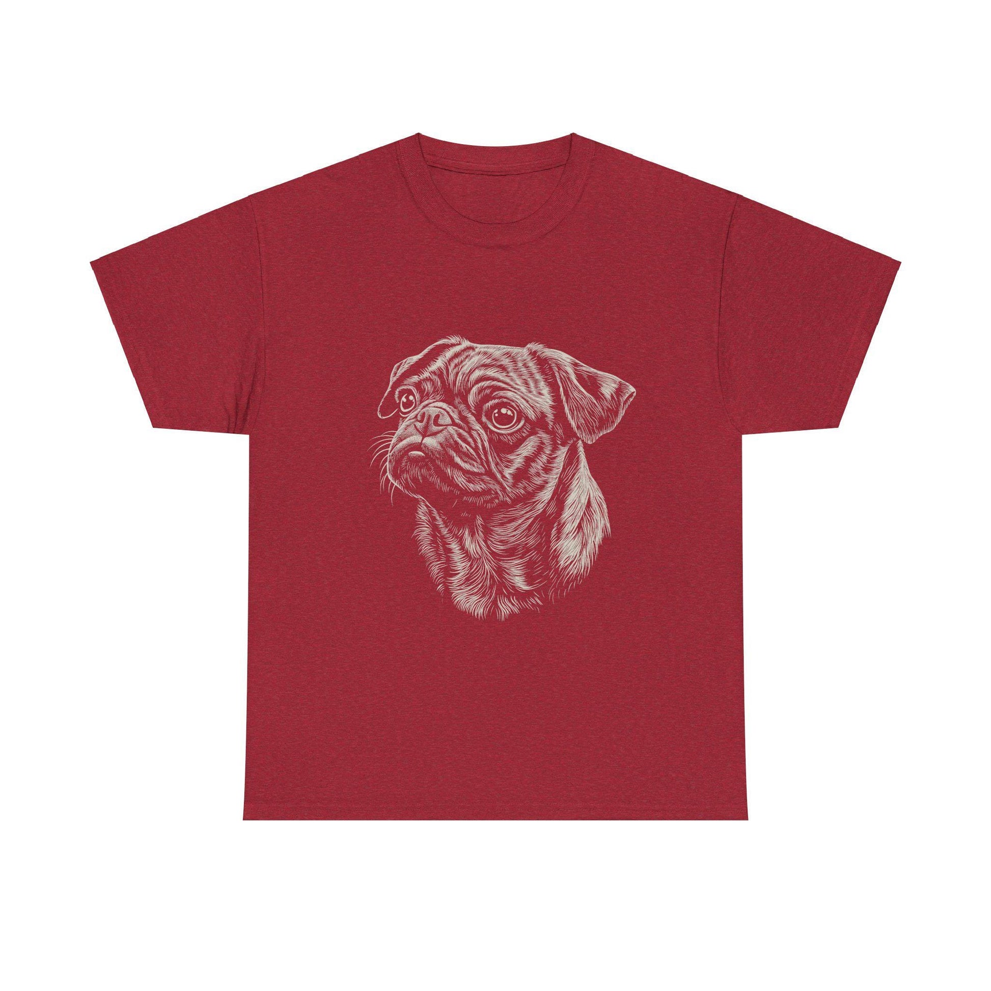 Pug Lover Unisex Heavy Cotton Tee