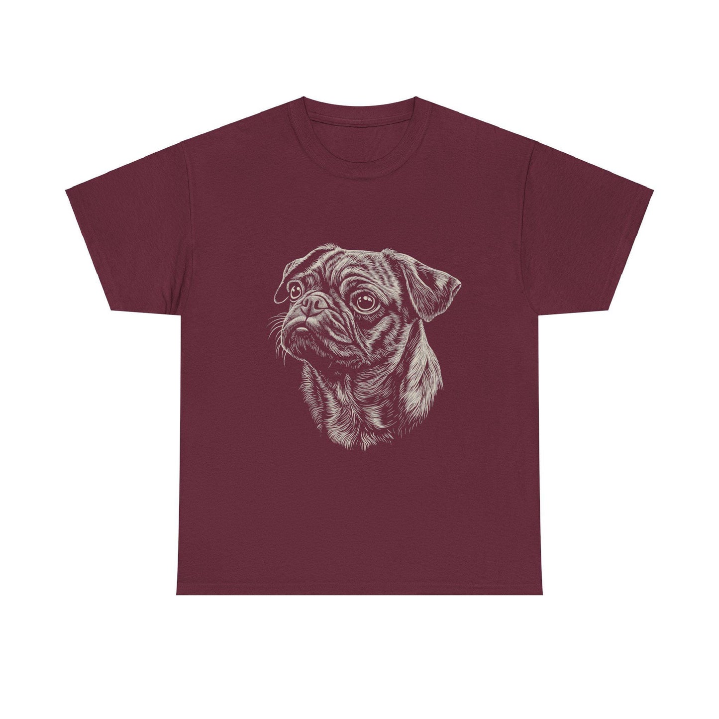 Pug Lover Unisex Heavy Cotton Tee