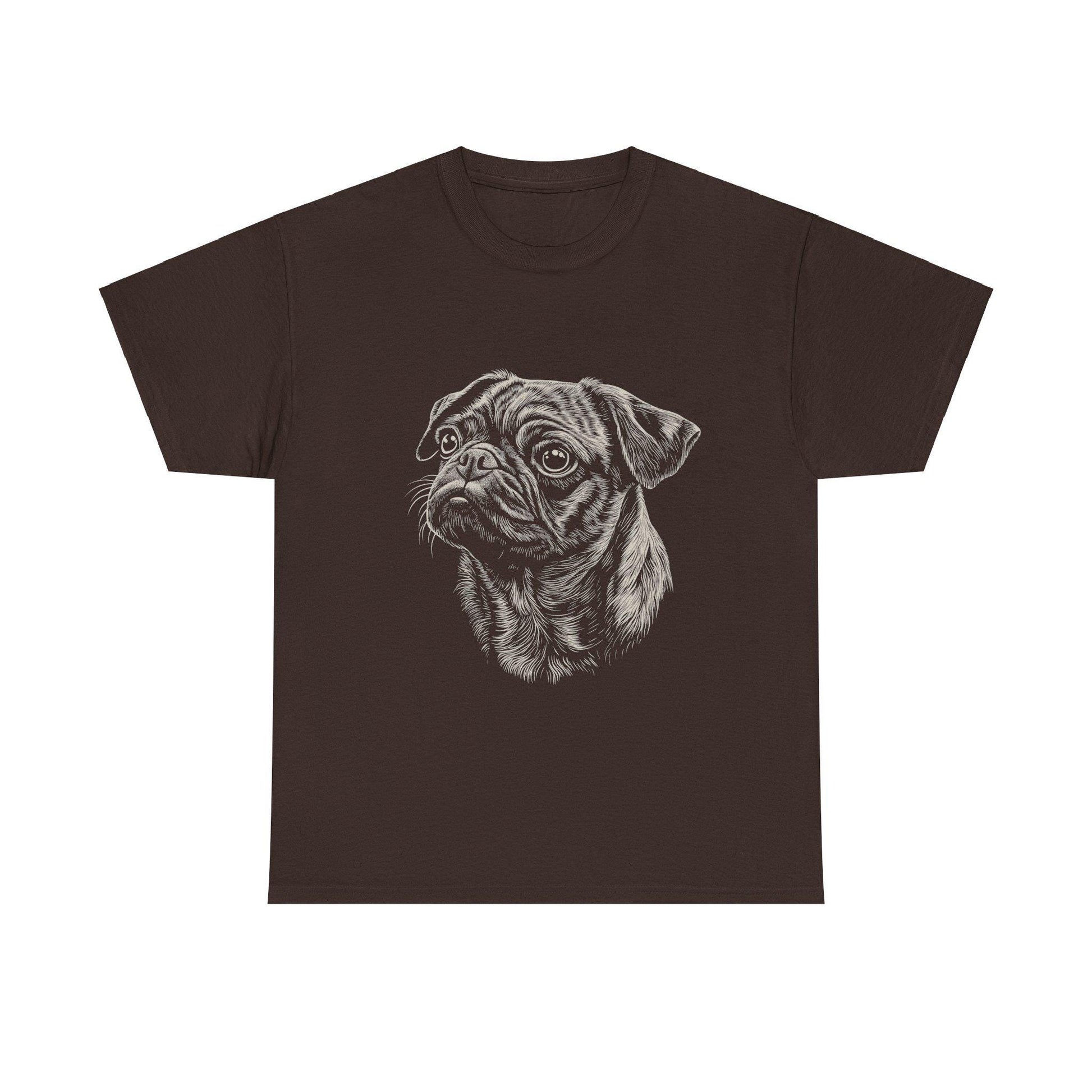 Pug Lover Unisex Heavy Cotton Tee