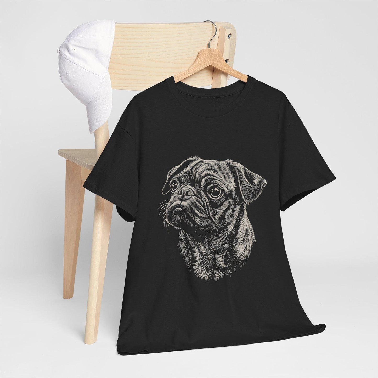 Pug Lover Unisex Heavy Cotton Tee