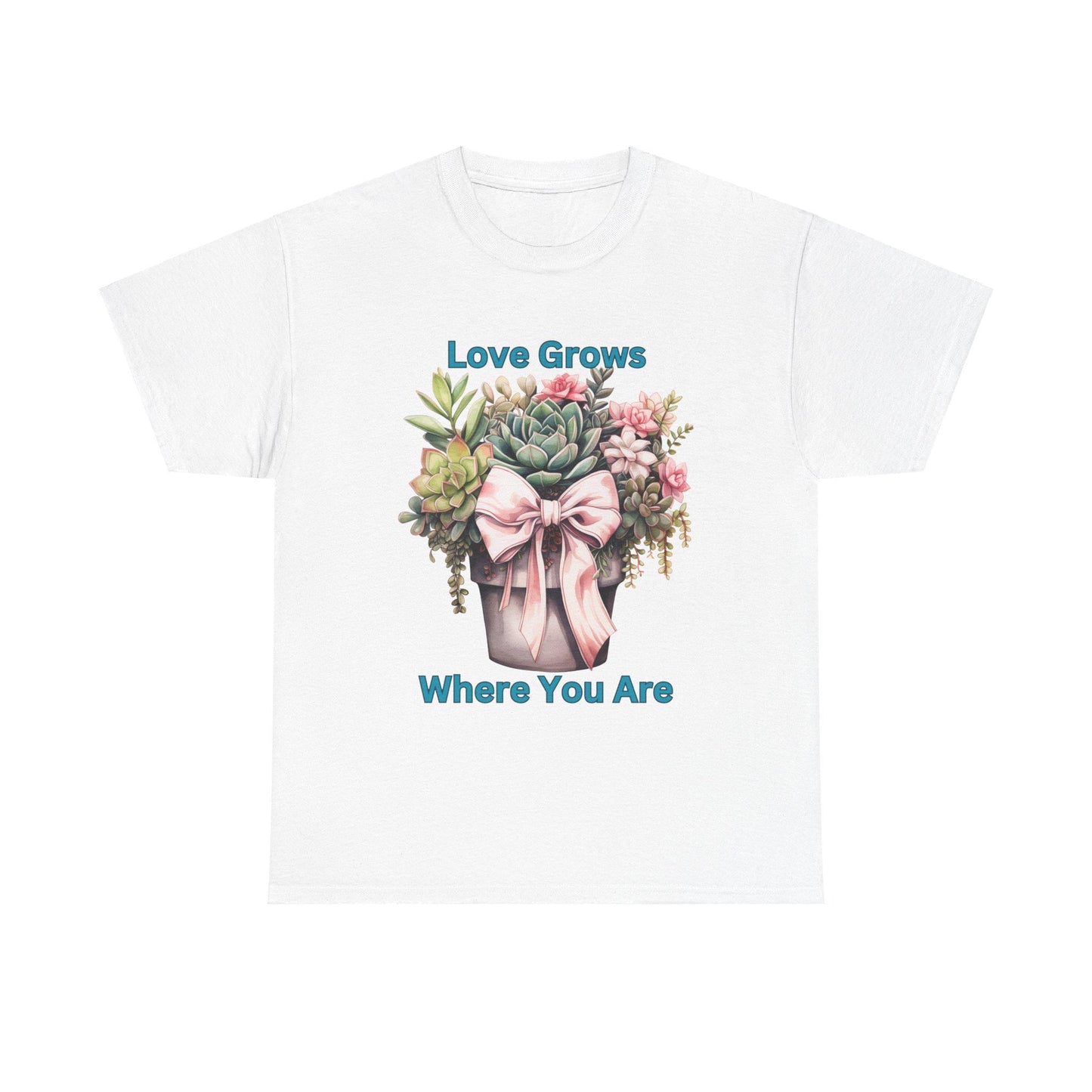 Love Grows - Unisex Heavy Cotton Tee