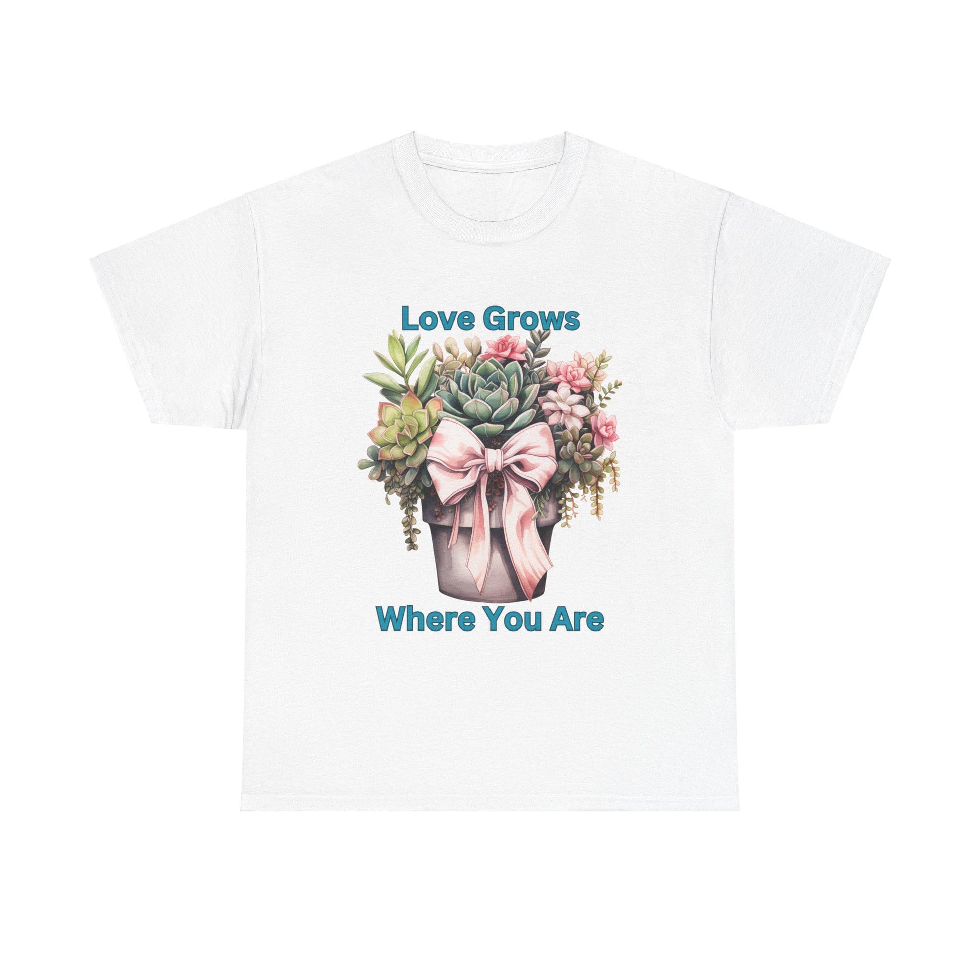 Love Grows - Unisex Heavy Cotton Tee