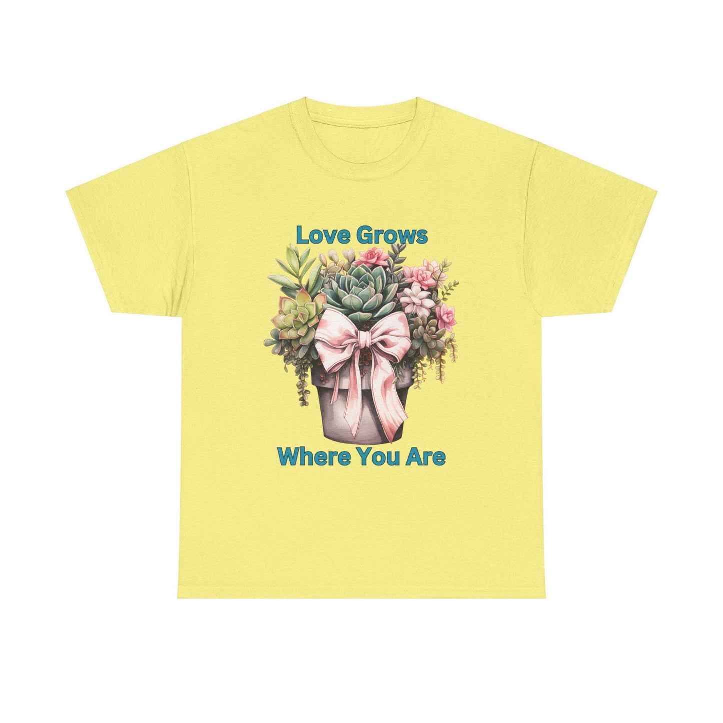 Love Grows - Unisex Heavy Cotton Tee